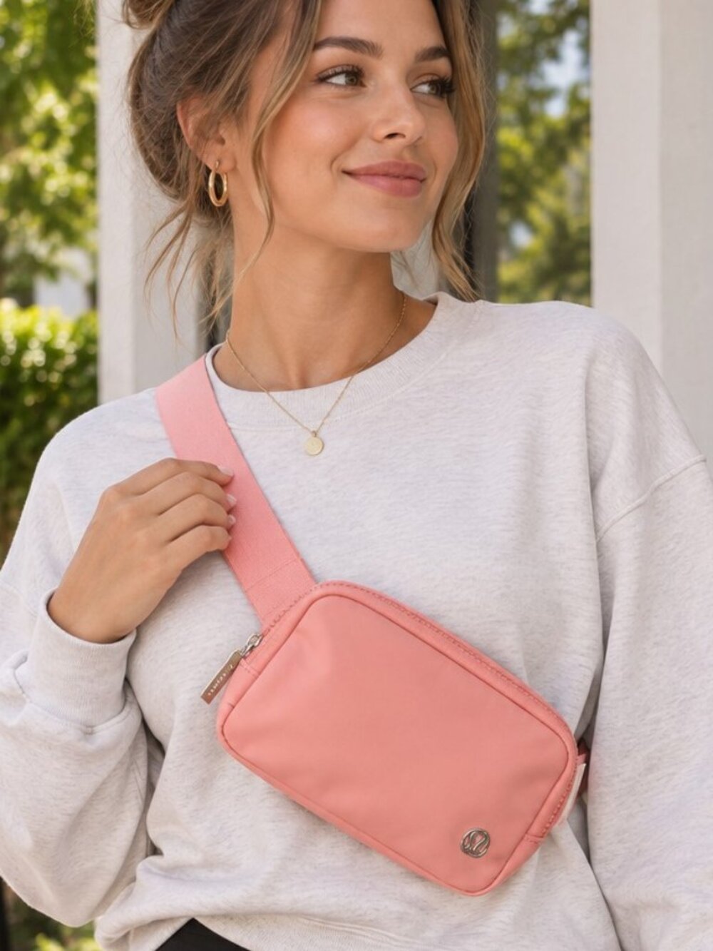 Lululemon Everywhere Belt Bag 1L Pink NWT Crossbody Fanny Pack Athleisure